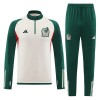 Sudadera De Entrenamiento México Cremallera de cuarto White 2022 Verde - Hombre